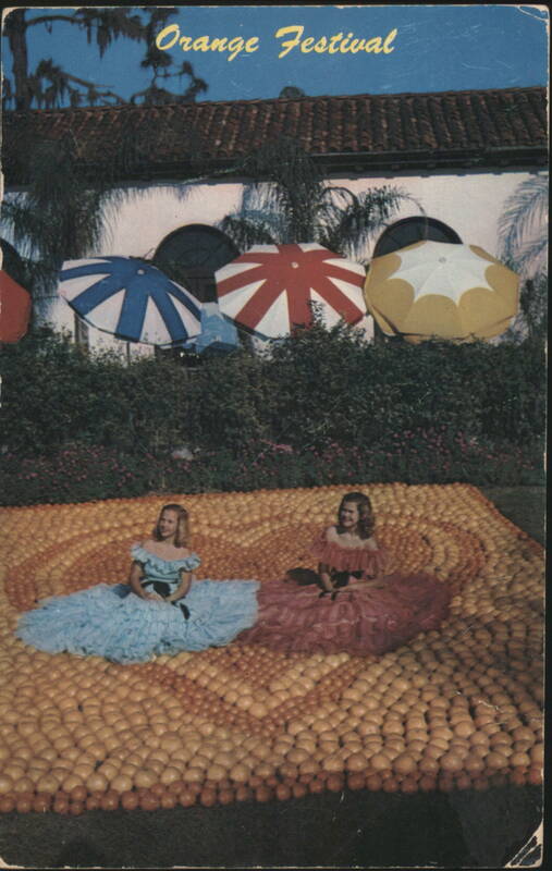 Orange Festival with Women on Oranges, Florida
