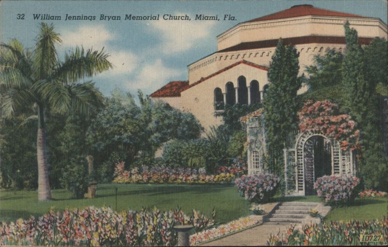 William Jennings Bryan Memorial Church, Miami, FL Florida