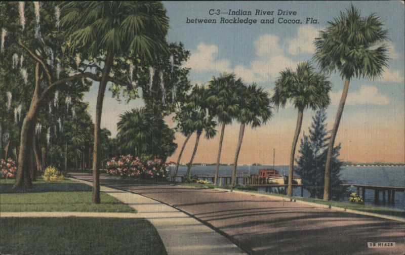 Indian River Drive, Rockledge and Cocoa, FL Florida