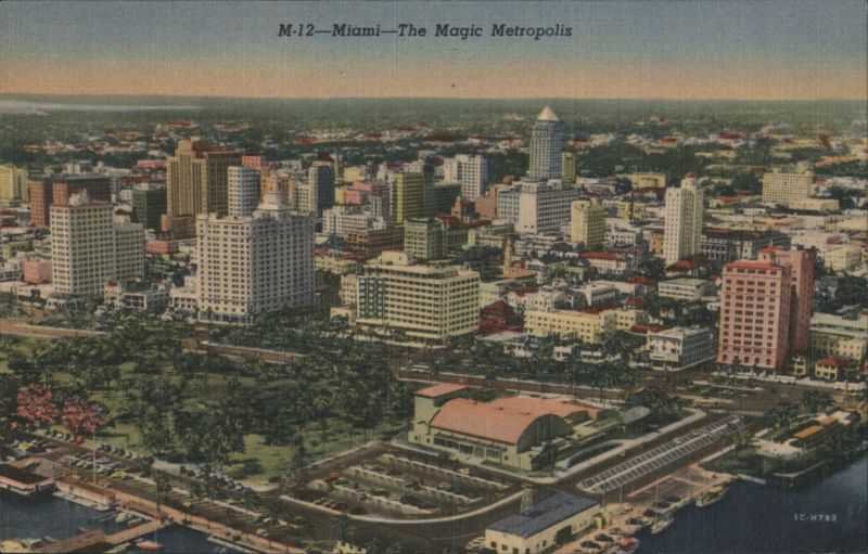 Miami - The Magic Metropolis, Aerial City View Florida