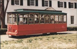 Fairmount Park Trolley Bus - 1976 Bicentennial Postcard