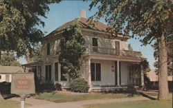 Eisenhower Home, Abilene, KS Postcard
