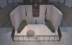 Place of Meditation, Dwight D. Eisenhower Burial Site Postcard