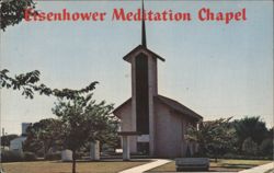 Eisenhower Meditation Chapel Postcard