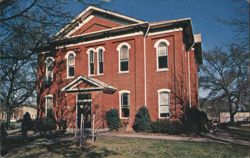 Cherokee National Capitol - 1867 Postcard