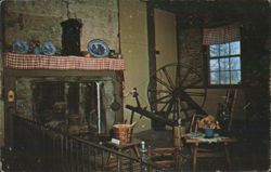 Murrell Home Kitchen 1840s Interior Tahlequah, OK Postcard