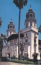 Hearst San Simeon State Historical Monument Towers Postcard