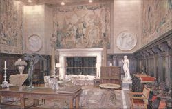Hearst San Simeon Assembly Room, Flemish Tapestries Postcard