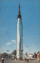 Atlas-Mercury Launch Vehicle, New York World's Fair 1964-65 Postcard