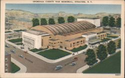 Onondaga County War Memorial, Syracuse, NY Postcard