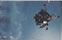Apollo Lunar Module in Flight, Apollo 9 Mission Postcard