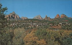 RONDEE MOTOR HOTEL Oak Creek Canyon Sedona AZ Postcard
