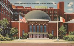 Hayden Planetarium, 81st St & Central Park West Postcard