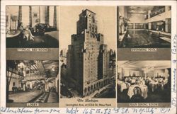 The Barbizon Hotel Residence, New York City Postcard