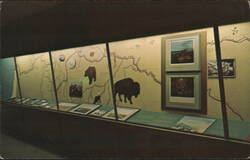Fort Clatsop National Monument Lewis & Clark Exhibit Postcard