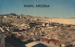 Miami, Arizona Copper Mining Operations Postcard