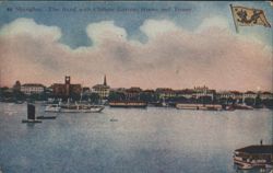 Shanghai: The Bund with Chinese Custom House and Tower Postcard