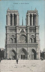 Notre-Dame Cathedral, Paris Postcard