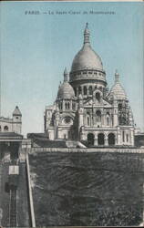Sacré-Cœur Basilica, Montmartre Postcard
