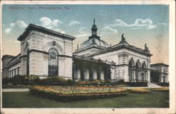 Memorial Hall, Philadelphia, PA Postcard