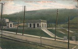Perkiomen Filtering Beds, Reading Postcard