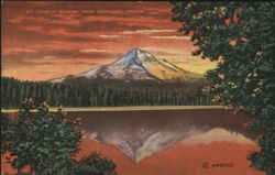 Mt. Hood at Sunrise, from Lost Lake Postcard