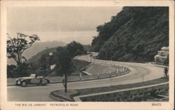 The Rio de Janeiro Petropolis Road Postcard
