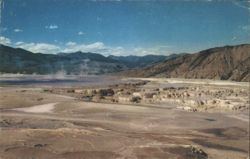 Summit Basin Springs, Jupiter Terrace, Mammoth Postcard