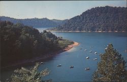 Sligo Dock - Center Hill Lake, TN Postcard