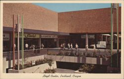 Lloyd Center - Center Concourse & Sunken Garden Postcard