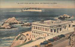 Cliff House and Seal Rocks, San Francisco, CA Postcard