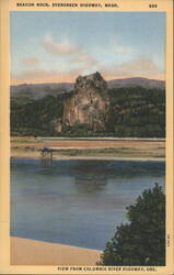 Beacon Rock, Evergreen Highway Postcard