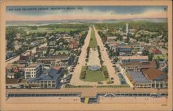 Air View Rehoboth Avenue Postcard