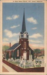 Saint Peters Church, 1691, Lewes, DE Postcard