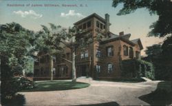 Residence of James Stillman, Newport, R.I. Postcard
