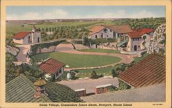 Swiss Village, Commodore James Estate Postcard