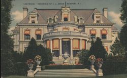 Chetwood, Residence of J. J. Astor, Newport, RI Postcard