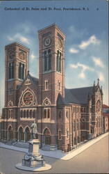 Cathedral of St. Peter and St. Paul, Providence Postcard