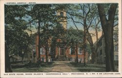Old State House, Rhode Island's Independence Hall Postcard