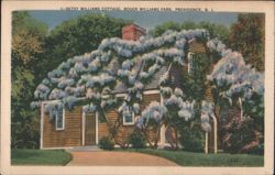 Betsy Williams Cottage, Roger Williams Park Postcard