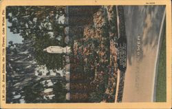 St. Anne Shrine, Little Flower Statue, Lake Wales Postcard