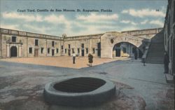Castillo de San Marcos Courtyard, St. Augustine, FL Postcard