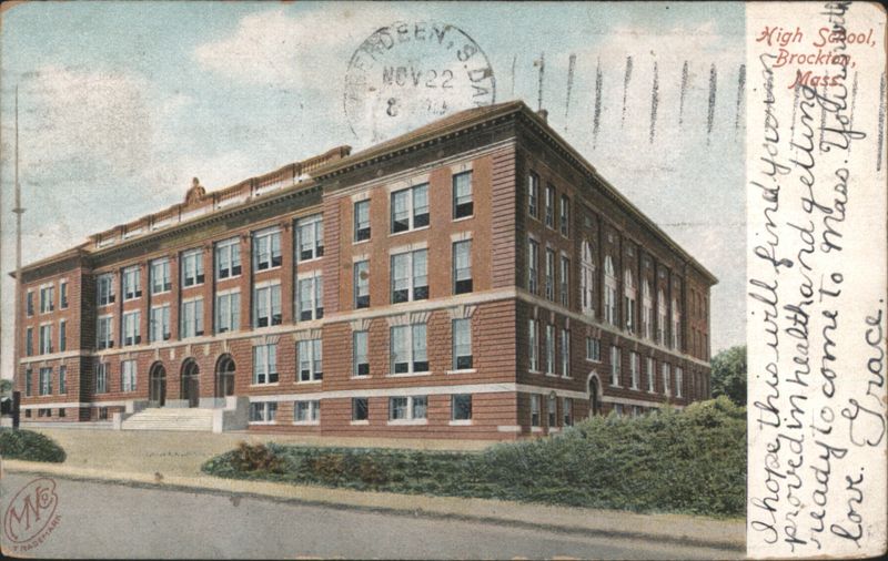 High School, Brockton Massachusetts