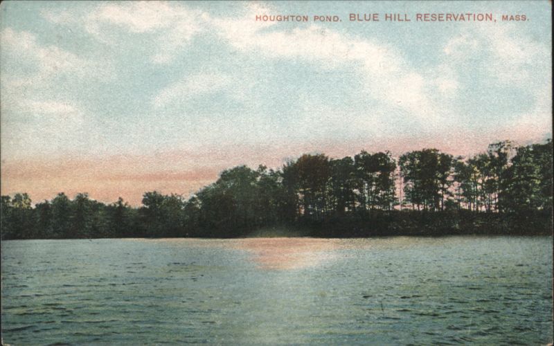 Houghton Pond, Blue Hill Reservation Massachusetts