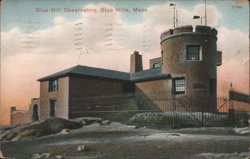 Blue Hill Observatory, Blue Hills, Mass. Massachusetts