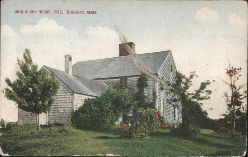 John Alden House, 1653 Duxbury Massachusetts