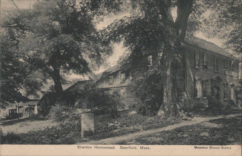Sheldon Homestead, Deerfield, MA - Mansion House Series Massachusetts
