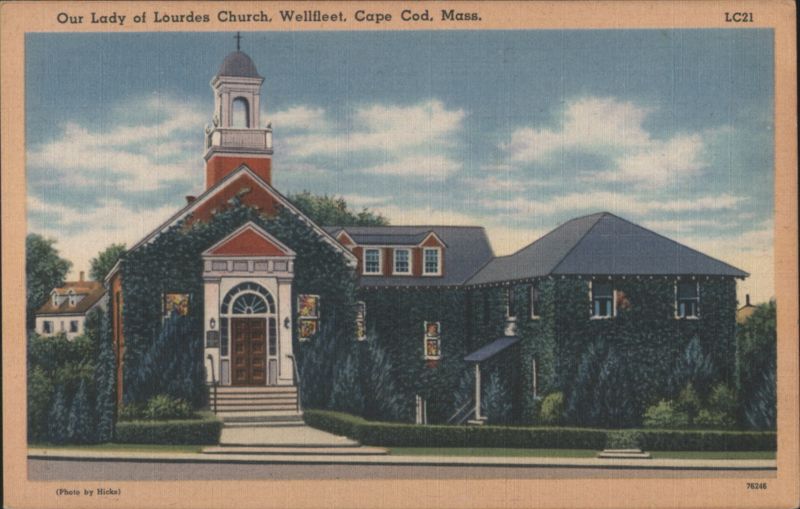Our Lady of Lourdes Church, Wellfleet, Cape Cod Massachusetts