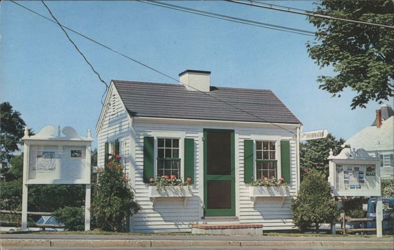 Information Booth, Chatham, Cape Cod, Massachusetts