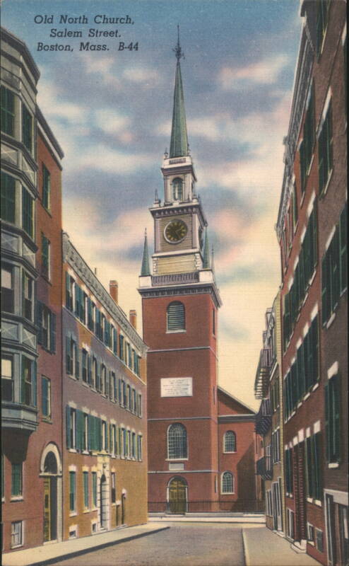 Old North Church, Salem Street, Boston, MA Massachusetts